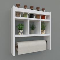 Porta Tempero de Parede em MDF - Organizador de Cozinha