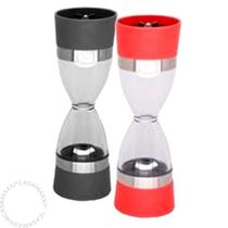 Porta Tempero Duplo Moedor De Sal E Pimenta em Acrílico