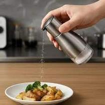 Porta Tempero Guarda Conserva Vasilha Recipiente Pote Frasco Inox Armazena Salada