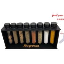 porta tempero mesa bancada decorativo super cheff