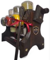 Porta temperos 12 potes e colher dosadora