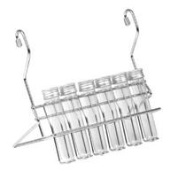 Porta temperos 6 tubos gtb inox