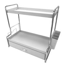 Porta Temperos Condimentos Organizador Cozinha Branco