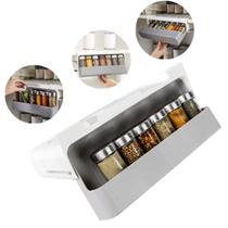 Porta Temperos Condimentos Suspenso Prende no Armário Luxo Porta Temperos Condimentos Suspenso Prende no Armário Luxo