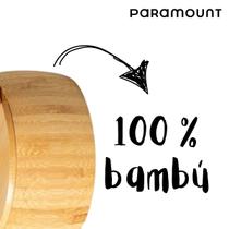 Porta Temperos Farinheiro De Bambú 100% Natural Paramount