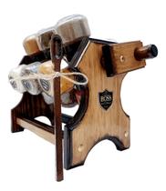 Porta temperos Giratório BOSS 12 recipientes de condimentos e colher dosadora