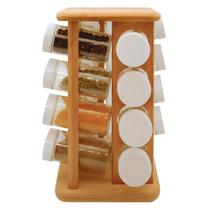 Porta Temperos Giratório OU 17 Peças Keep Bambu Porta Temperos Giratório OU 17 Peças Keep Bambu