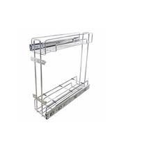 Porta Temperos Latas/óleo Duplo Deslizante Inox Jomer 8654 Porta Temperos Latas/óleo Duplo Deslizante Inox Jomer 8654