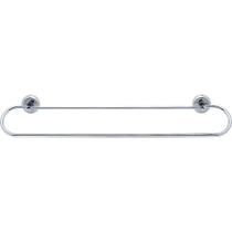 Porta Toalha 57cm Linear Barra Dupla Cromado 03-VD Moldenox Porta Toalha 57cm Linear Barra Dupla Cromado 03-VD Moldenox