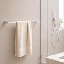 Porta Toalha 60cm BSMIX Aço Inox Cromado Parede Banheiro Lavabo Linha Paris Porta Toalha 60cm BSMIX Aço Inox Cromado Parede Banheiro Lavabo Linha Paris