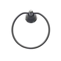 Porta Toalha Argola Belle Epoque Cinza / Crom Deca 2050.E.CR