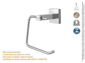 Porta toalha argola - idralquad 2050