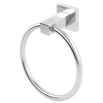 Porta Toalha Argola Luxo - 4009 Quadratt Cromado- Imperatriz Porta Toalha Argola Luxo - 4009 Quadratt Cromado- Imperatriz