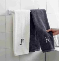 Porta Toalha Autoadesivo Suporte De Parede Sem Furo Banheiro Cozinha Churrasqueira Plástico Branco Resistente