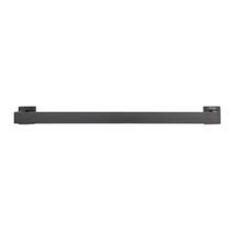 Porta-toalha Banho 60x5cm Parede Aço Inox Preto Vimer