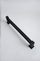 Porta Toalha Banho Duplo Preto 6090