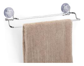 Porta Toalha Banho Suporte Toalheiro Banheiro Parede Ventosa