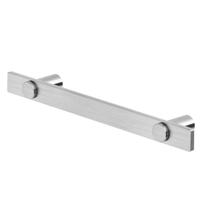 Porta Toalha Barra 35cm Modelo Patmos Aço Inox Escovado Grego Metal