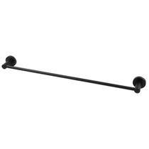 Porta Toalha Barra com Um Design Moderno Linha Fit Preto Metais Imperatriz Porta Toalha Barra com Um Design Moderno Linha Fit Preto Metais Imperatriz