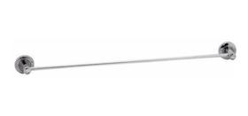 Porta Toalha Barra Longo Hidrolar Aço Inox - Kit C/2 Porta Toalha Barra Longo Hidrolar Aço Inox - Kit C/2