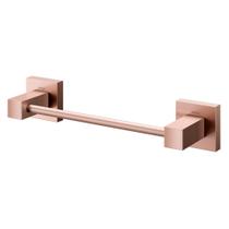 Porta toalha barra rosto square cobre escovado - docol - 388469