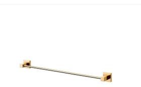 Porta Toalha Bastão 600mm Docol Square Ouro Polido 387743