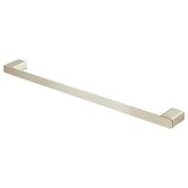 Porta Toalha Bastão De Parede 67,6cm Níquel Escovado Docol Flat Porta Toalha Bastão De Parede 67,6cm Níquel Escovado Docol Flat