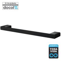 Porta Toalha Bastão Rosto 300mm Docol Flat Onix 010136CE