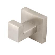 Porta Toalha Cabide Banheiro Quadrado Inox Escovado Metal Porta Toalha Cabide Banheiro Quadrado Inox Escovado Metal