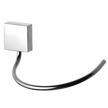 Porta Toalha Cromado Argola Loren Square Lorezentti - 2050C67