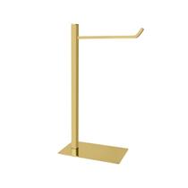 Porta Toalha de Bancada Inox Square SQ12182 Ducon Metais Amarelo/Gold Porta Toalha de Bancada Inox Square SQ12182 Ducon Metais Amarelo/Gold