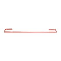Porta Toalha de Banho Chapa Fina Standard Alumínio Rose