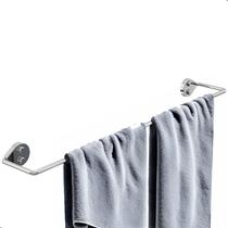Porta Toalha De Banho Cromado De Parede Dupla Fixação SF.ARM