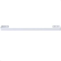 Porta Toalha De Banho Dupla Fixação Parede Branco F.ZMT Porta Toalha De Banho Dupla Fixação Parede Branco F.ZMT