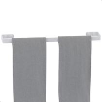 Porta Toalha De Banho Para Banheiro Branco Plus