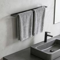 Porta Toalha De Banho Premium Agata Em Aço Inox 65cm Para Banheiro Acessório Grego Metal Porta Toalha De Banho Premium Agata Em Aço Inox 65cm Para Banheiro Acessório Grego Metal