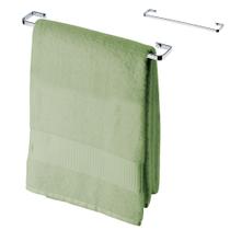 Porta toalha de mão rosto banho suporte parede toalheiro em aço cromado para banheiro lavabo