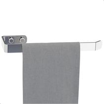 Porta Toalha De Rosto Cromado Plus Metalcromo