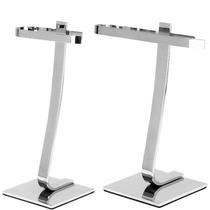 Porta Toalha De Rosto e Papel Higiênico Single Cromado SBali Porta Toalha De Rosto e Papel Higiênico Single Cromado SBali