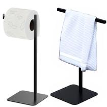 Porta Toalha De Rosto Lavabo e Papeleira De Chão SF.Nice