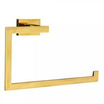 Porta Toalha de Rosto Mondrian Dourado