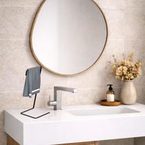 Porta Toalha De Rosto Para Lavabo Preto De Bancada S.Yiwu