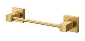 Porta Toalha De Rosto Square Ouro Escovado 21cm 388472 Docol