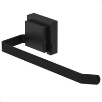 Porta Toalha de Rosto Suporte com Ventosa Preto F.Max Porta Toalha de Rosto Suporte com Ventosa Preto F.Max
