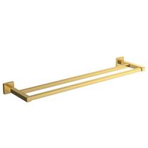 Porta Toalha Deca Barra Duplo 60cm Quadratta