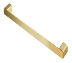 Porta Toalha Docol Flat Bastão 60cm Ouro Escovado 961372 Porta Toalha Docol Flat Bastão 60cm Ouro Escovado 961372