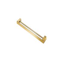 Porta Toalha Docolflat Bastao Duplo Ouro Polido - Docol Porta Toalha Docolflat Bastao Duplo Ouro Polido - Docol