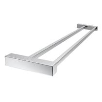 Porta Toalha Duplo 60cm BSMIX Aço Inox Parede Banheiro Lavabo Duas Barras Porta Toalha Duplo 60cm BSMIX Aço Inox Parede Banheiro Lavabo Duas Barras