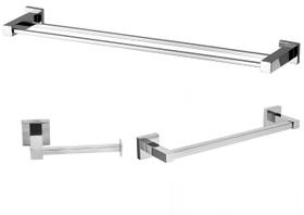 Porta Toalha Duplo Banho Porta Papel Higiênico Toalheiro Porta Toalha Duplo Banho Porta Papel Higiênico Toalheiro