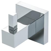 Porta Toalha Gancho Cabide Banheiro Quadrado Cromado